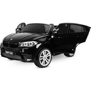 BMW X6 Elektrische Kinderauto - Accu Auto - Sterke Accu - Afstandbediening - Zwart