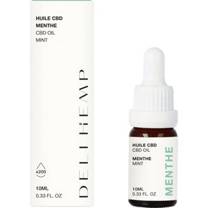 CBD-olie Biologische Hennep – Munt & Full Spectrum Cannactiva 10% (10ml.)