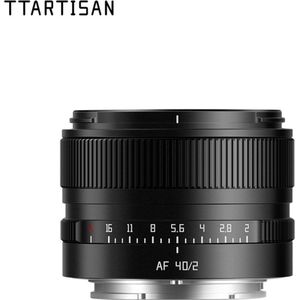 TTArtisan AF40mm f/2.0 - FullFrame - Sony E Mount