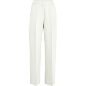Peppercorn Delia Mid Waisted Straight Pant Gardenia