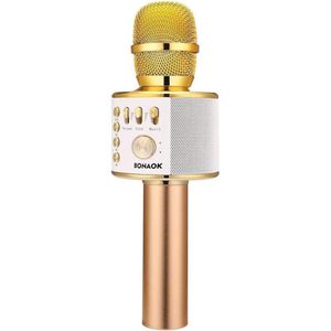 kinder microfoon / microfoon voor kinderen, speelgoed voor jongens en meisjes vanaf 4 jaar, thuis, feest, karaoke, dynamische microfoons