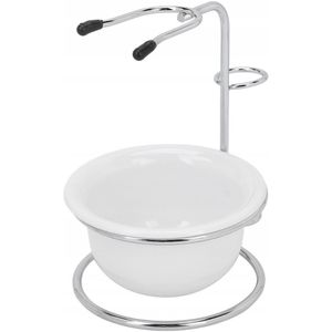 Professionele Scheerset: Houder, Kom en Penseel