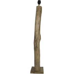 Lampvoet Hout 18x18x100cm