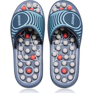 Reflexologie Voetmassageapparaat met Acupressuur Slippers voor Rugpijn en Voetpijn Verlichting