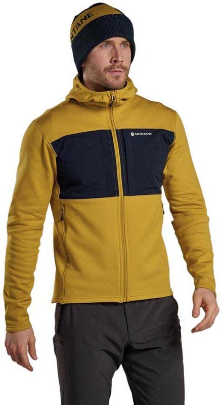 Montane - Fury XT - Fleece Hoodie - Geel