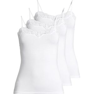 Nina von C Dames spaghettitop 3 pack Romance