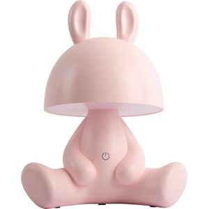 Leitmotiv Tafellamp Bunny - Roze - 22x17x27cm - Scandinavisch