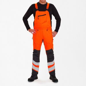 Engel Safety Amerikaanse overall met 2-weg stretch 3544-314 - Hi-vis Orange / Anthracite Grey - 31