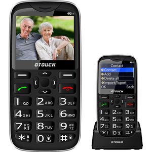 Otouch Seniorentelefoon A500 - 1600 mAh Batterij - Grote Toetsen - 4G