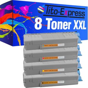 PlatinumSerie® 8 toner XXL alternatief voor Oki C610