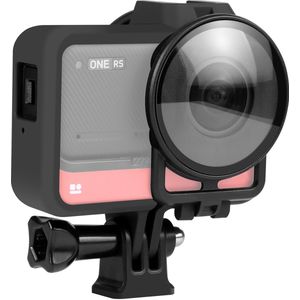 PULUZ kunststof montuurhoes met lensbescherming voor Insta360 One RS 360 Edition