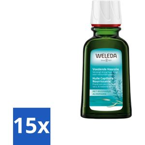 WELEDA - Haarolie Voedend - Rozemarijn - 50 ml - Bulkverpakking - 15 stuks