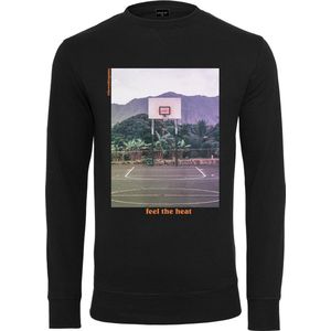 Mister Tee - Feel the Heat Crewneck sweater/trui - S - Zwart
