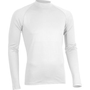 Avento Shirt Base Layer Lange Mouw - Mannen - Wit - Maat XL