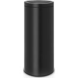 Brabantia Touch Bin Flat Top 30 l - Matt Black