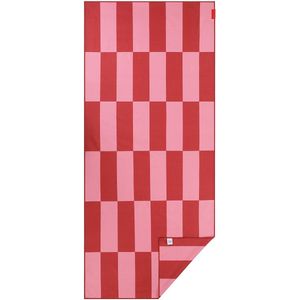 Extra groot strandlaken - PIECE OF SUN® 90x200 cm - Roze Rood Lichtroze - Zandvrije Sneldrogende Microvezel Handdoek - Duurzaam Badlaken - Voor Strand & Sauna