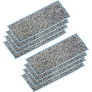 Geschikt voor 8-pack pads - wasbare en herbruikbare pads voor nat dweilen voor iRobot Braava Jet m6 (6110) (6012) (6112) (6113) Ultieme robotmop