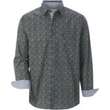 Babista - HAVION - Overhemd - Donkerblauw - Lange Mouwen - 100% Katoen