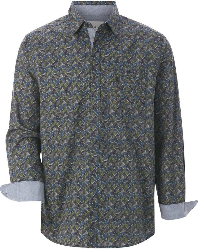 Babista - HAVION - Overhemd - Donkerblauw - Lange Mouwen - 100% Katoen