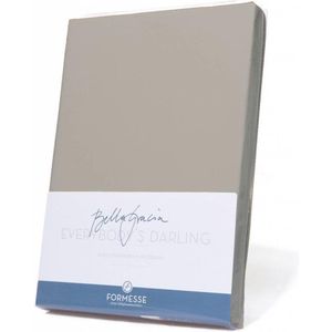 Bella Gracia Jersey Hoeslaken - Parelgrijs (0710)