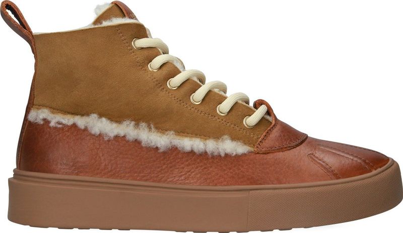 Blackstone SERMEQ NIVI - Dijon - Sneaker (high) - Vrouw - Brown