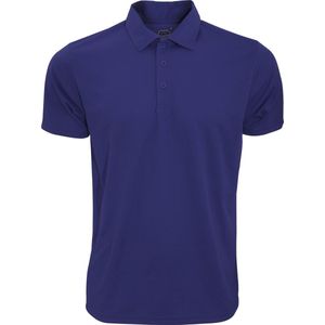 Fruit Of The Loom Heren vochtafvoerend poloshirt met korte mouwen (Donker Marine)