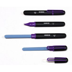 IOXIO Care Keramische Nagelvijl Paars - Professionele Keramische Nagelvijl, lengte 14 cm, vijloppervlak 8,5 x 1 cm