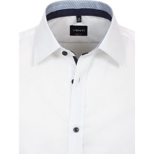 Venti Heren Overhemd Non Iron Wit Body Fit 134024500-000 - L