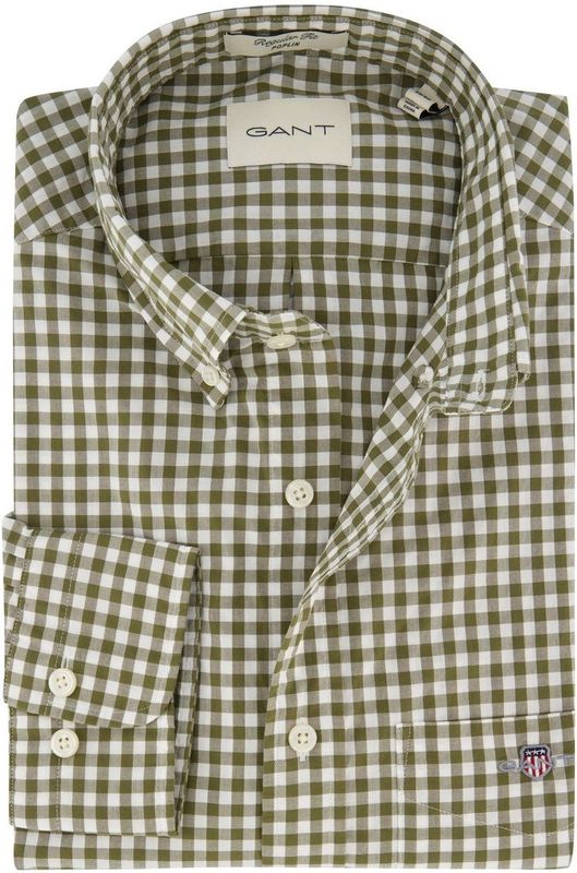 Gant - Vrijetijdsoverhemd - Regular Fit - Katoen - Button-downkraag