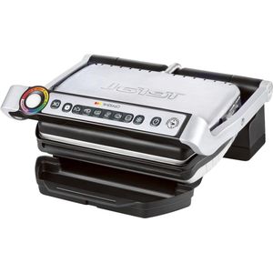 Contactgrill 6 programma's - gaarstandindicatie - afneembare platen - handmatige modus - elektrische grill - roestvrij staal Contactgrill uitneembare platen
