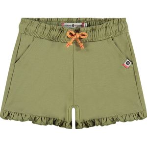 Stains and Stories girls short Meisjes Broek - olive - Maat 98