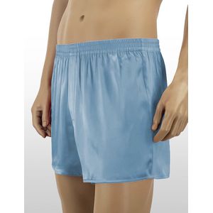 Zijden Boxershort Lichtblauw extralarge