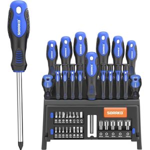40-delige Magnetische Schroevendraaierset - Duurzaam Gereedschap voor Diverse Klussen