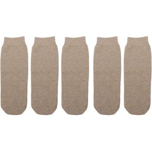 Inovra Plus - Zachte Ademende Katoenen Prothesekousen voor Onderbeen Amputees Elastische Beschermende Stompkousen voor Dagelijks Gebruik Amputee Care (M) 5 Stuks