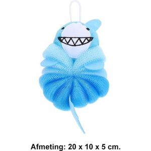 NTB Bad- en douche Puff Spons- voor kinderen - Haai - Afmeting: 20 x 10 x 5 cm.