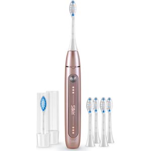 Silk'n SonicYou Elektrische Tandenborstel Geschenkset - met 4-Pack Witte opzetborstels - Roze