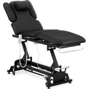 physa - Massagetafel - 3 motoren - 250 kg - zwart
