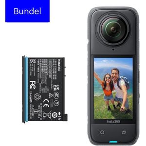 Insta360 X4 - Actioncam - 360 graden-camera - 8K - Vlog bundel - Met extra accu