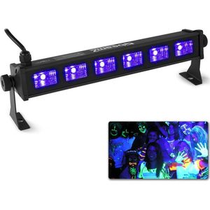 Blacklight UV Lamp - BeamZ BUV63 - LED Bar - 20 W - Parabolische Reflectoren