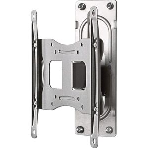 Universele Kantelbare Wandbeugel voor LED en LCD TV's 15-37 inch - VESA Compatibel - Zilver