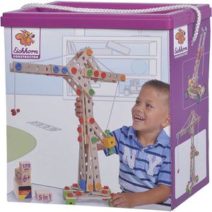 Eichhorn - Houten Constructie Kit - Kraan - Vanaf 6 Jaar