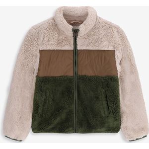 Sissy-Boy - Colourblock jas met faux fur