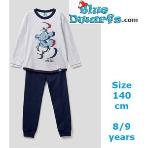 Smurf kinder Pyama - United Colors of Benetton - 140cm - 8/9 jaar