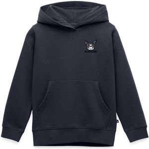 Kuromi Geborduurd Portret Premium Hoodie Kinderen