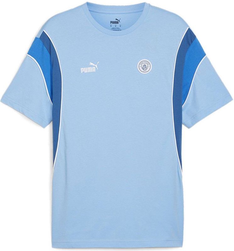 Puma Manchester City Football Archive T-shirt Met Korte Mouwen