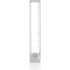Apeiron Kastverlichting Met Bewegingssensor - Led - Nachtlamp - Keukenverlichting - Trapverlichting - Wandlamp - Magnetisch - Bewegingssensor - Wit Licht - Dimbaar - Oplaadbaar - Met Magneet - 20cm