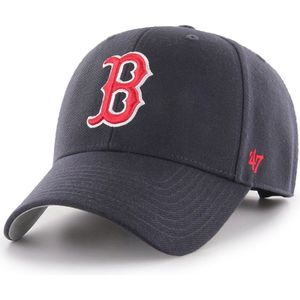 '47 Brand - Pet - Boston Red Sox - Snapback - MVP Woolblend - Verstelbaar - Volwassenen - Navy