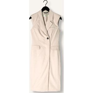 INWEAR Naxaiw Blazer Dress Dames - Jurk - Beige - Maat 36