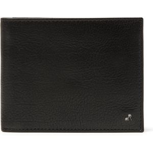 Leren Heren Portemonnee met RFID | Billfold met 10 Creditcardvakken, 2 Briefgeldvakken & Muntgeldvak | Anti-Skim Pasjeshouder | Milan - 28559 Black