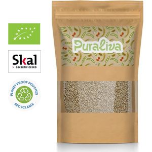 Puraliva - 100% Biologische Quinoa Wit - 1KG - Premium - Real - Bolivia